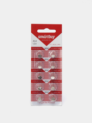 Батарейка SmartBuy AG4 (LR626, LR66, L626, V4GA, 177, 377), 1.5V