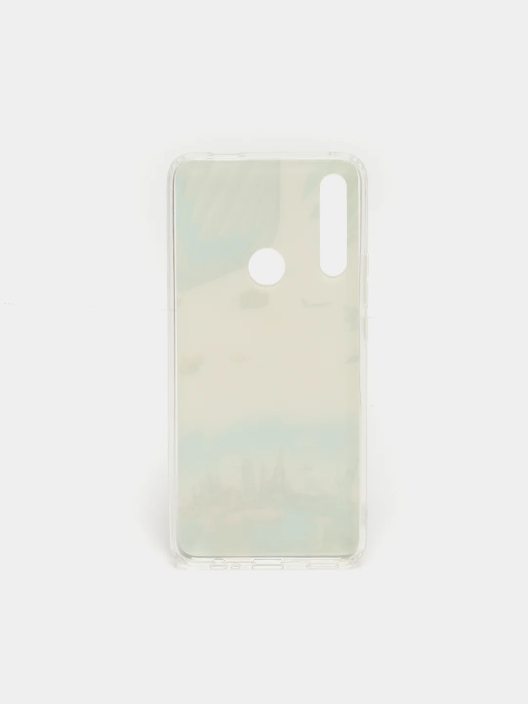 Серый металлик чехол Huawei P Smart Z / Honor 9X / Honor 9X Premium, Хуавей П Смарт З, с рисунком