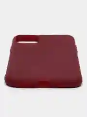 Багровый чехол силиконовый, матовый, мягкий для Айфон iPhone XSMax / 11 / 11 Pro /  11 Pro Max / 12