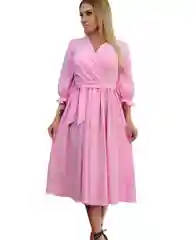 Конфетный женское платье миди, 42-50