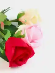 Красный искусственные цветы роза, 48 см