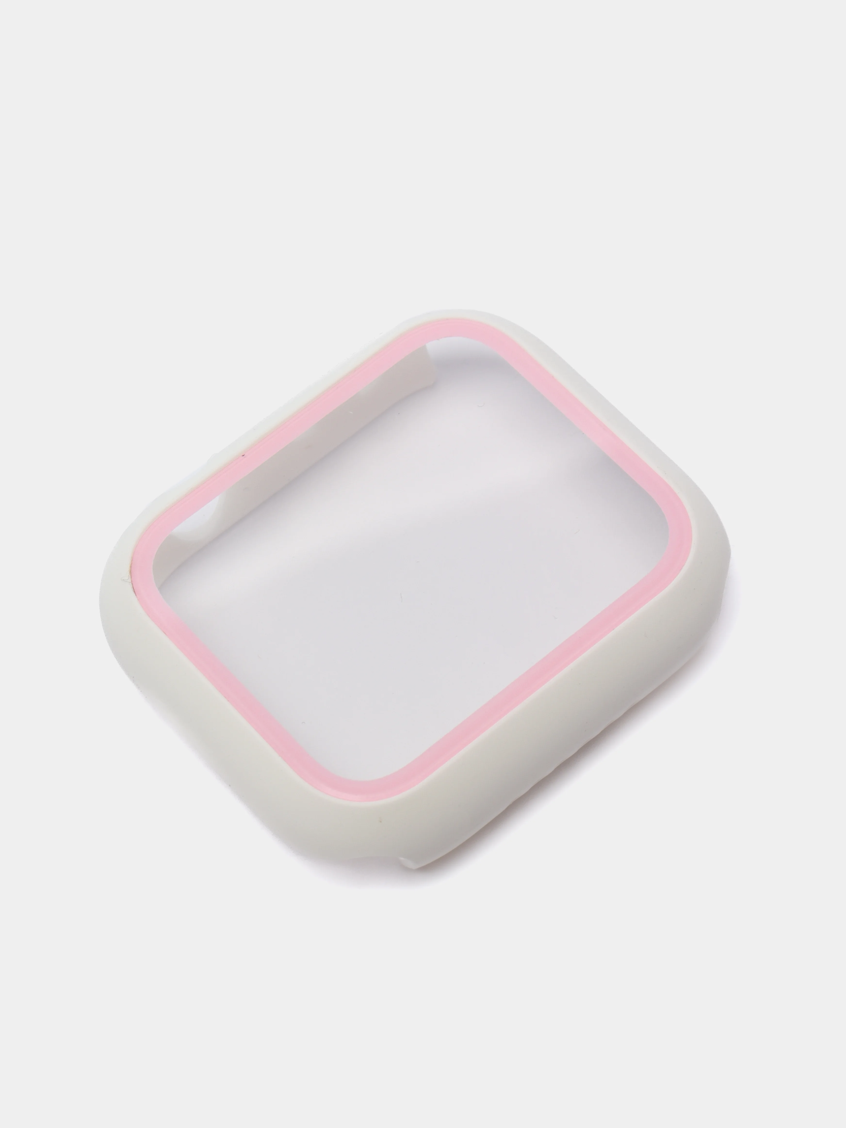 Тёмно-розовый ремешок, бампер и стекло Apple Watch Classic 38 40 42 44 mm Series 1, 2, 3, 4, 5, 6, SE