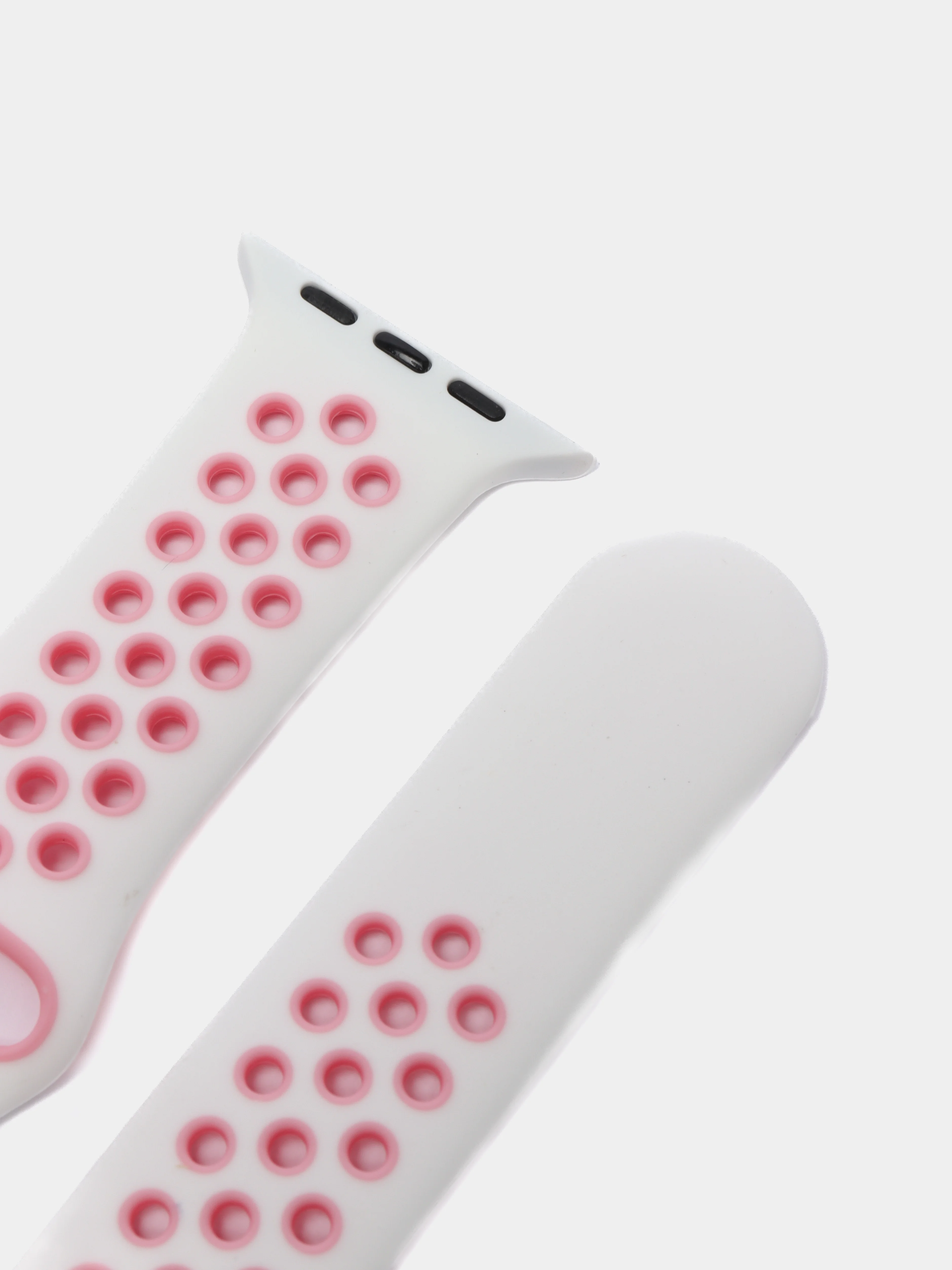 Тёмно-розовый ремешок, бампер и стекло Apple Watch Classic 38 40 42 44 mm Series 1, 2, 3, 4, 5, 6, SE