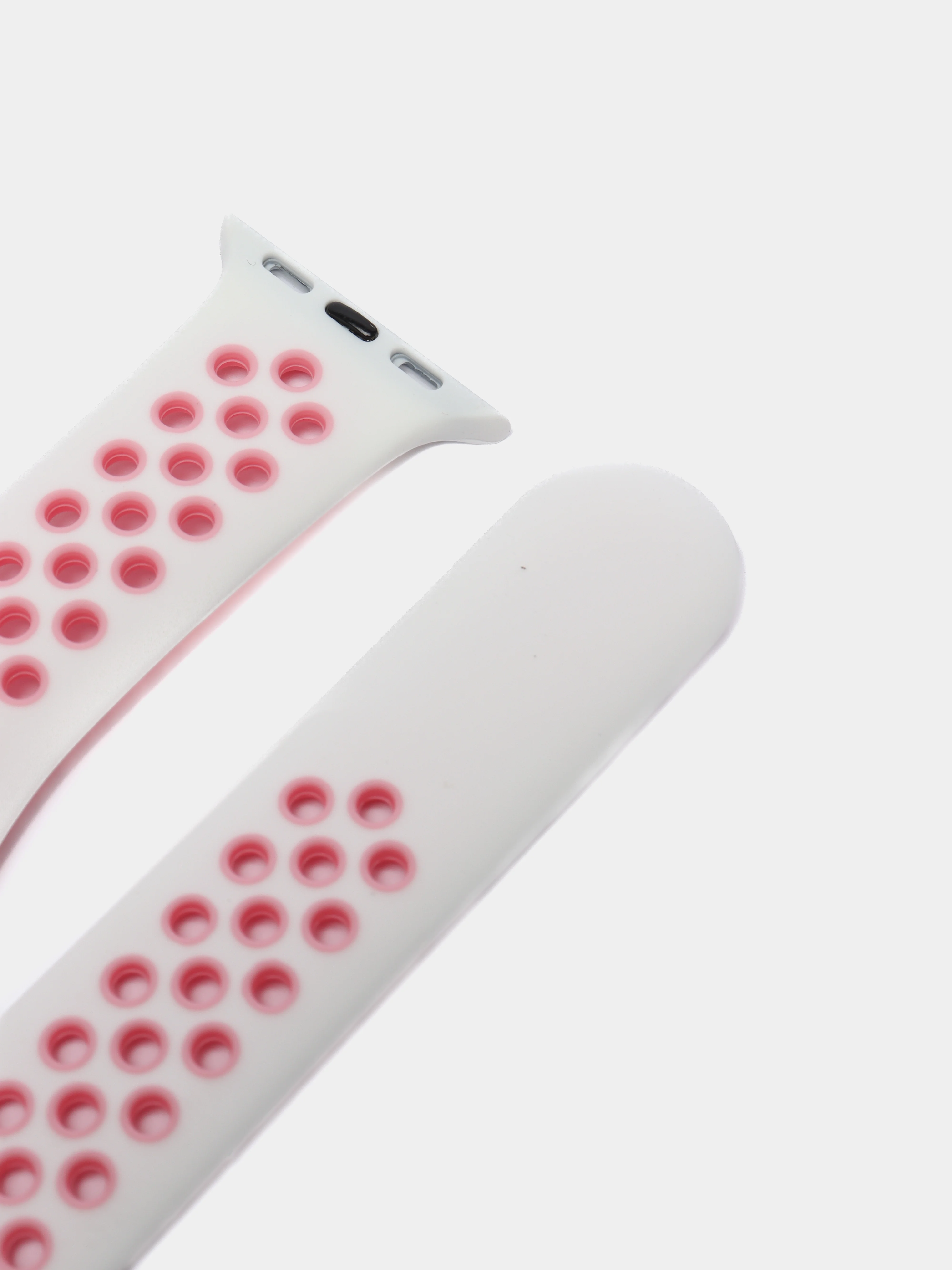Тёмно-розовый ремешок, бампер и стекло Apple Watch Classic 38 40 42 44 mm Series 1, 2, 3, 4, 5, 6, SE