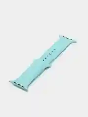 Голубой силиконовый ремешок для Apple Watch 3, 4, 5, 6, 7, SE на 38/42/40/44