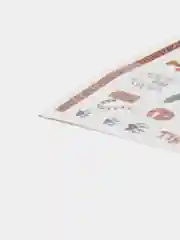 Серебряный наклейки для маникюра ногтей, слайдеры