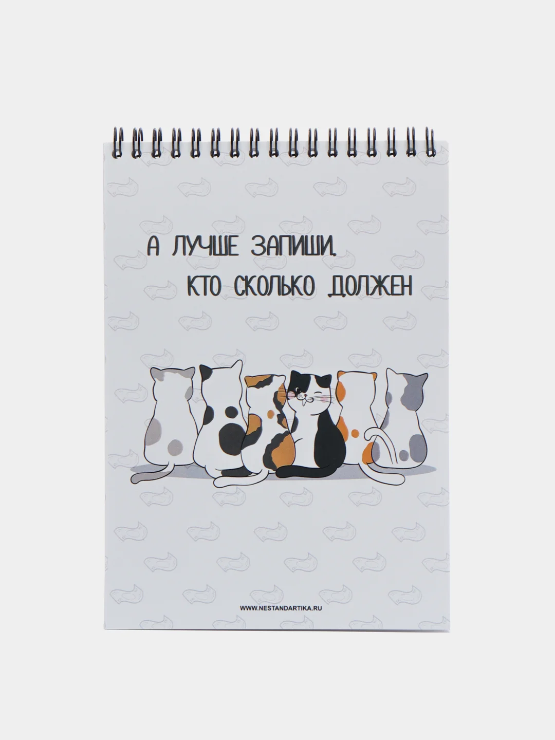 Серебряный ежедневник/блокнот-планер с отрывными листами, 25 видов