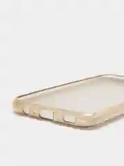 Золотой чехол Samsung Galaxy A03s, Самсунг Галакси А03с блестящий