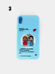 Чехол для IPhone XR "Love is" силиконовый