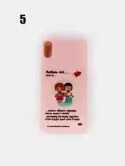 Чехол для IPhone XR "Love is" силиконовый