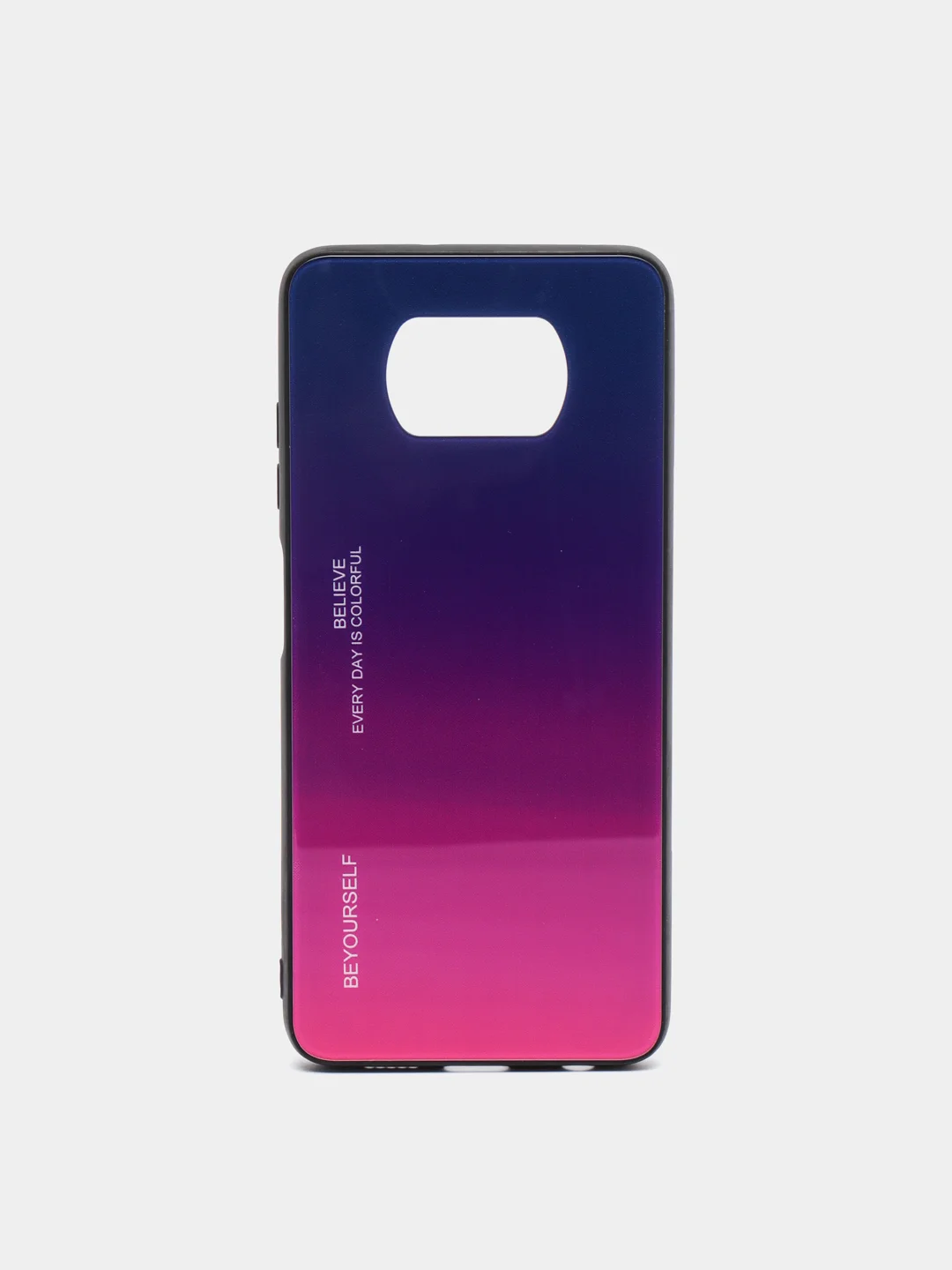 Темно-синий чехол градиент Xiaomi POCO X3