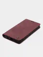 Багровый чехол-книжка для Samsung А10, A21S, A31, A41