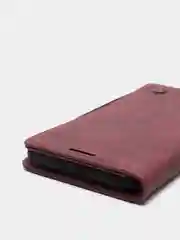 Багровый чехол-книжка для Samsung А10, A21S, A31, A41