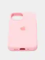 Розовый чехол Silicone Case для iPhone 13 / 14, Pro, Pro Max с закрытым низом