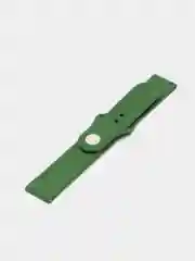 Лесной зеленый силиконовый ремешок для Xiaomi Amazfit Bip / Huawei / Samsung, 20 мм / 22 мм, с кнопкой