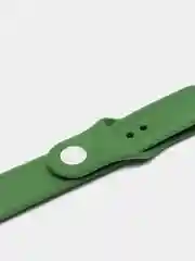 Лесной зеленый силиконовый ремешок для Xiaomi Amazfit Bip / Huawei / Samsung, 20 мм / 22 мм, с кнопкой