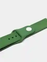 Лесной зеленый силиконовый ремешок для Xiaomi Amazfit Bip / Huawei / Samsung, 20 мм / 22 мм, с кнопкой