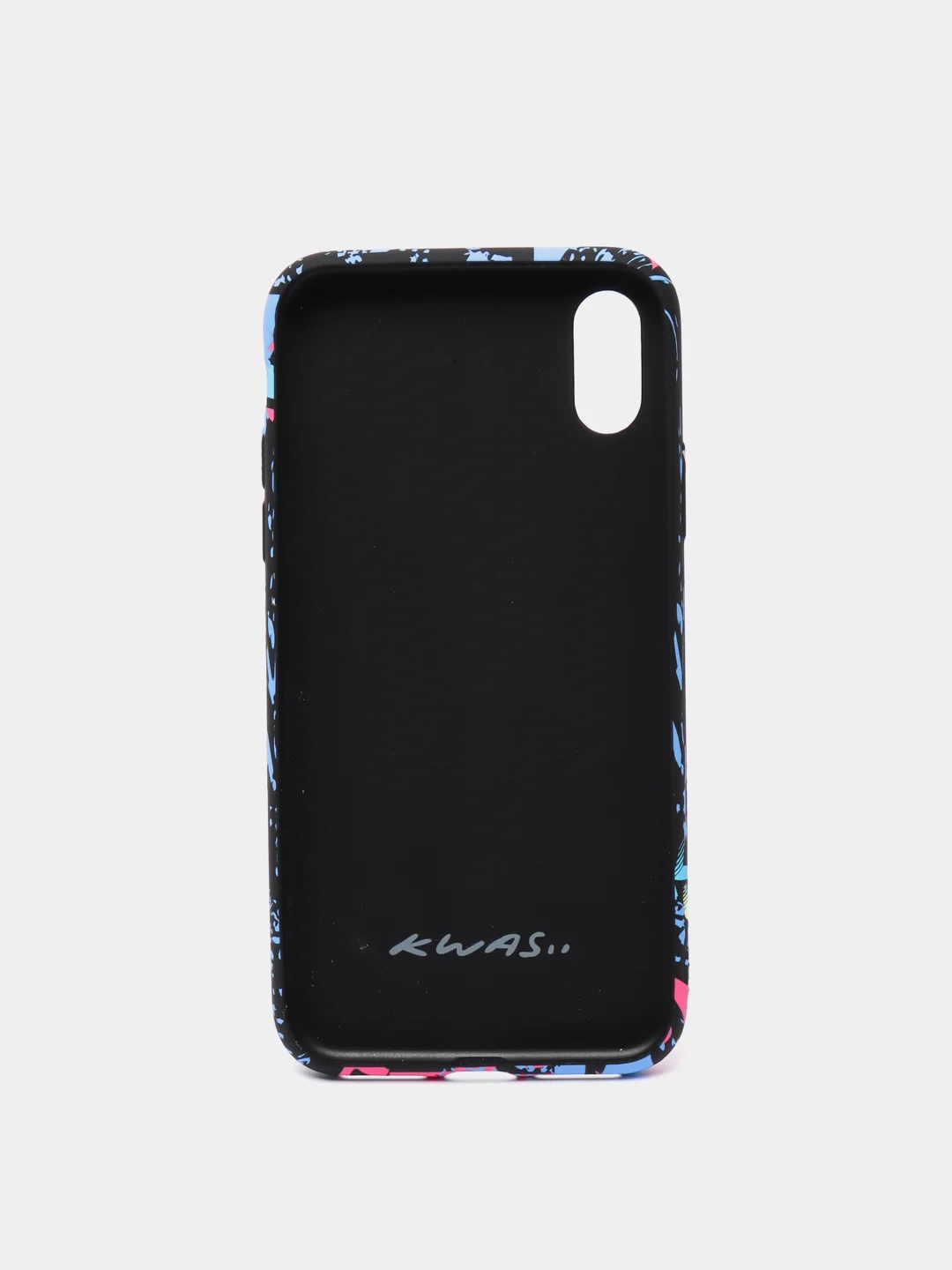 Фуксия светящийся чехол-накладка LUXO для iPhone XS с флуоресцентным рисунком KAWS