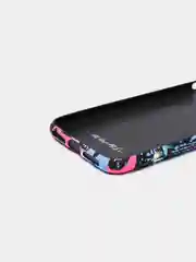 Фуксия светящийся чехол-накладка LUXO для iPhone XS с флуоресцентным рисунком KAWS