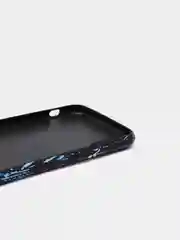 Фуксия светящийся чехол-накладка LUXO для iPhone XS с флуоресцентным рисунком KAWS
