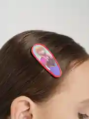 Красный заколки для волос 3D, 2 штуки
