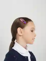 Красный заколки для волос 3D, 2 штуки
