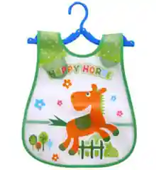 Коралловый детский слюнявчик-нагрудник,фартук для кормления