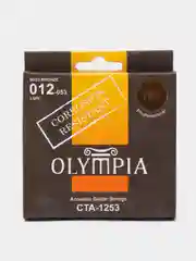 Струны для акустической гитары Olympia CTA с устойчивостью к коррозии