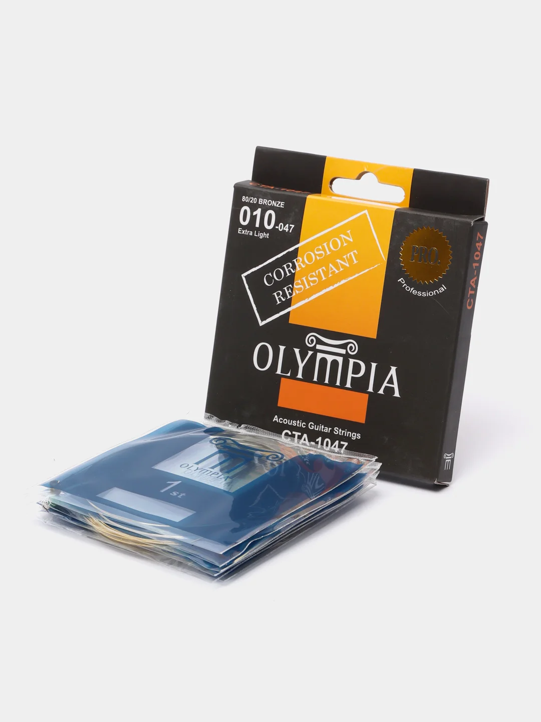 Струны для акустической гитары Olympia CTA с устойчивостью к коррозии