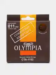 Струны для акустической гитары Olympia CTA с устойчивостью к коррозии