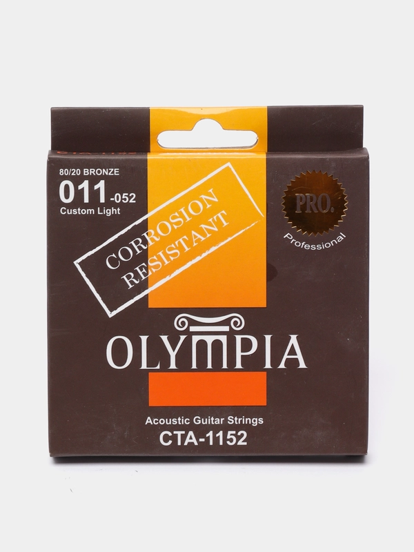 Струны для акустической гитары Olympia CTA с устойчивостью к коррозии