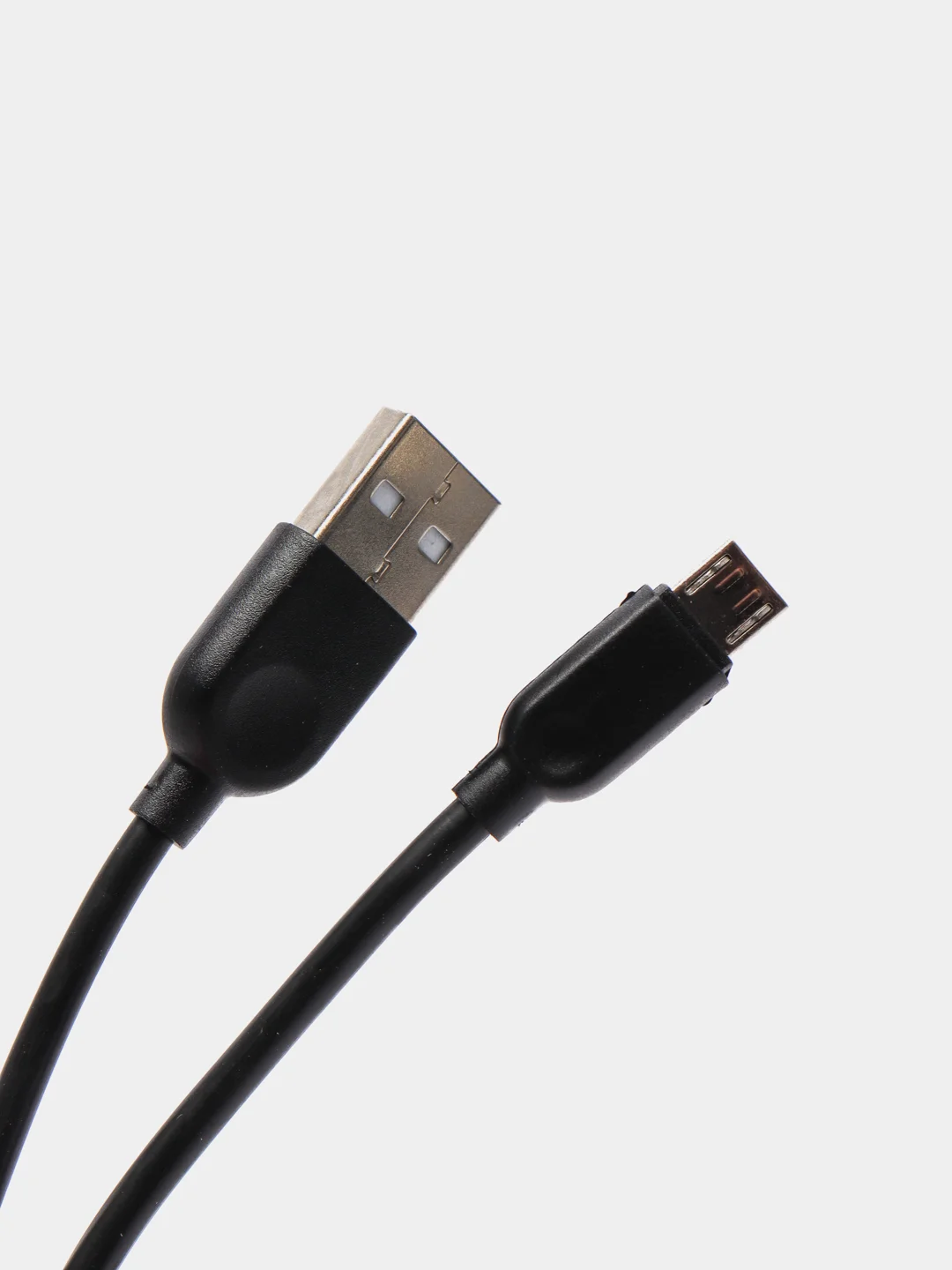 Черный зарядное устройство Borofone BA53A, 2USB, Micro-USB, Type-C, iPhone