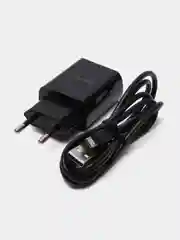 Черный зарядное устройство Borofone BA53A, 2USB, Micro-USB, Type-C, iPhone