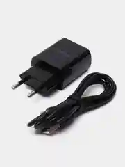 Черный зарядное устройство Borofone BA53A, 2USB, Micro-USB, Type-C, iPhone