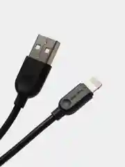 Черный зарядное устройство Borofone BA53A, 2USB, Micro-USB, Type-C, iPhone