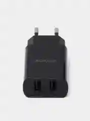 Черный зарядное устройство Borofone BA53A, 2USB, Micro-USB, Type-C, iPhone
