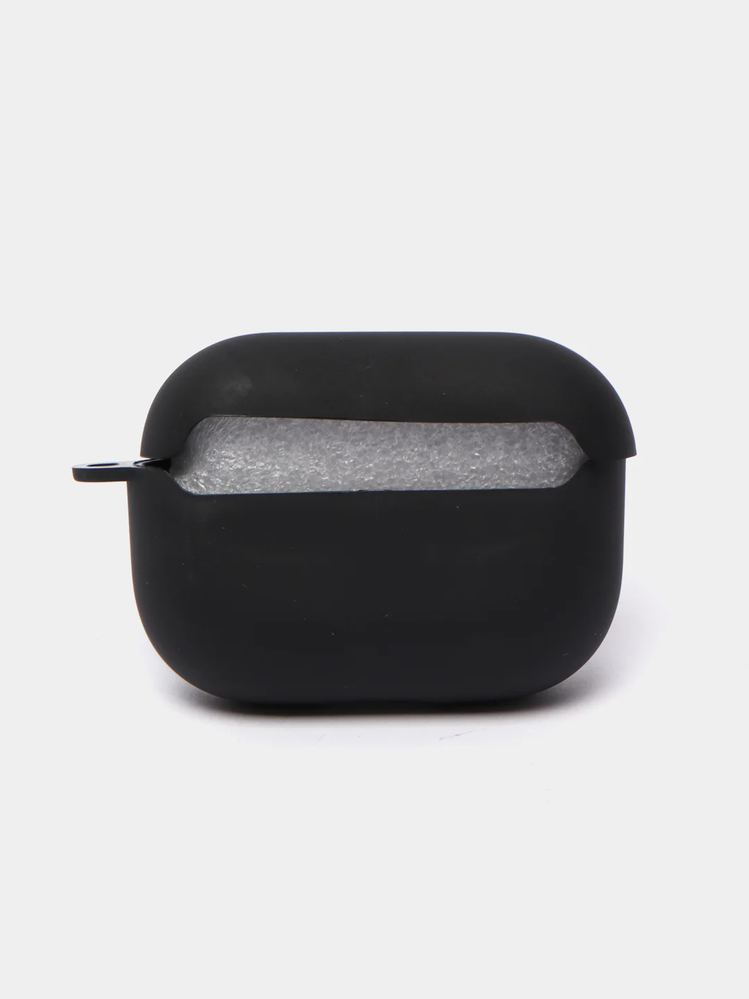 Черный силиконовый чехол для наушников Airpods Pro с принтом Nike, Nasa (Найк, Наса))