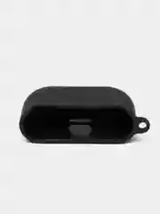 Черный силиконовый чехол для наушников Airpods Pro с принтом Nike, Nasa (Найк, Наса))