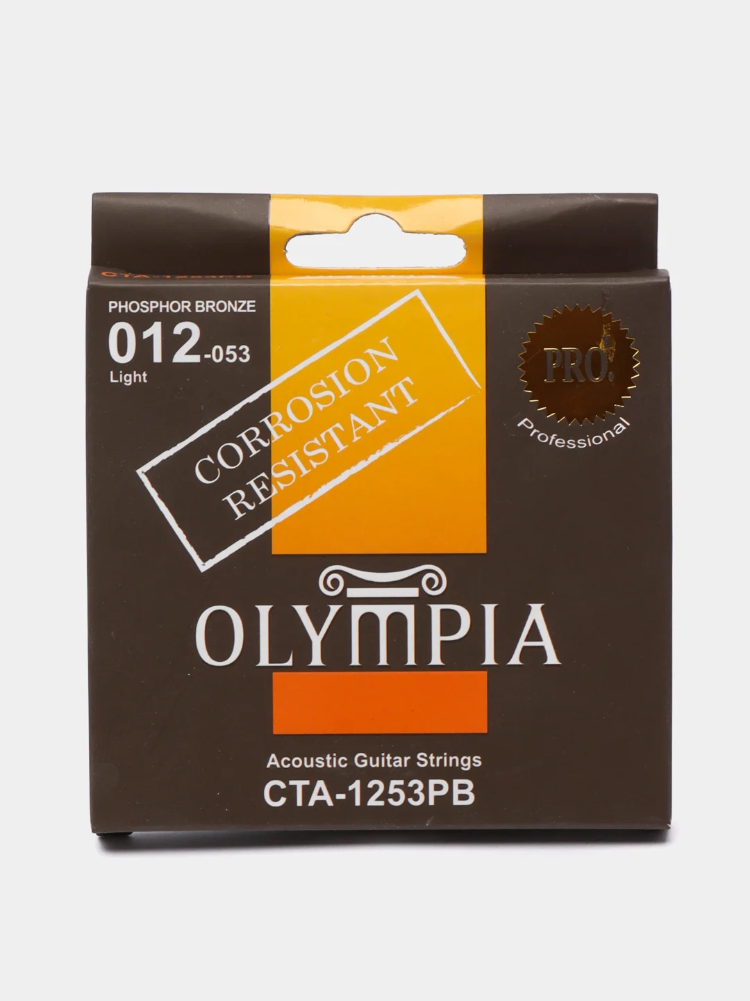 Струны для акустической гитары Olympia CTA с устойчивостью к коррозии
