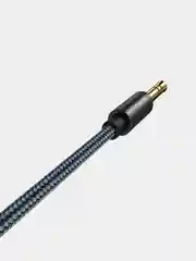 Золотой кабель aux Аудиокабель Borofone BL3 AUX, 3.5 мм, 1 м