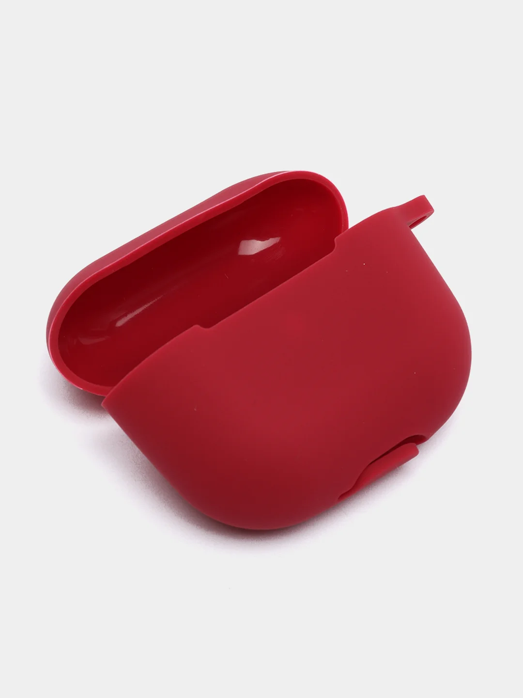 Багровый силиконовый чехол для Airpods 3