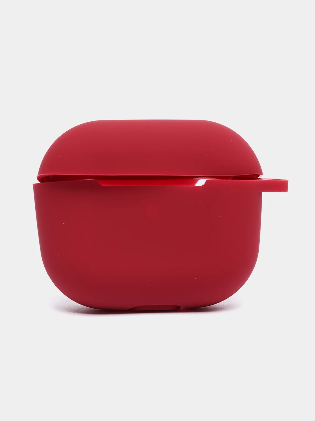 Багровый силиконовый чехол для Airpods 3