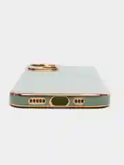 Лайм чехол для iPhone 11 12 13 14 15 Pro X XS Max 7 8 XR mini Plus с защитой камеры айфон