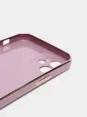 Фиолетовый чехол для iPhone 11 12 13 14 15 Pro X XS Max 7 8 XR mini Plus с защитой камеры айфон