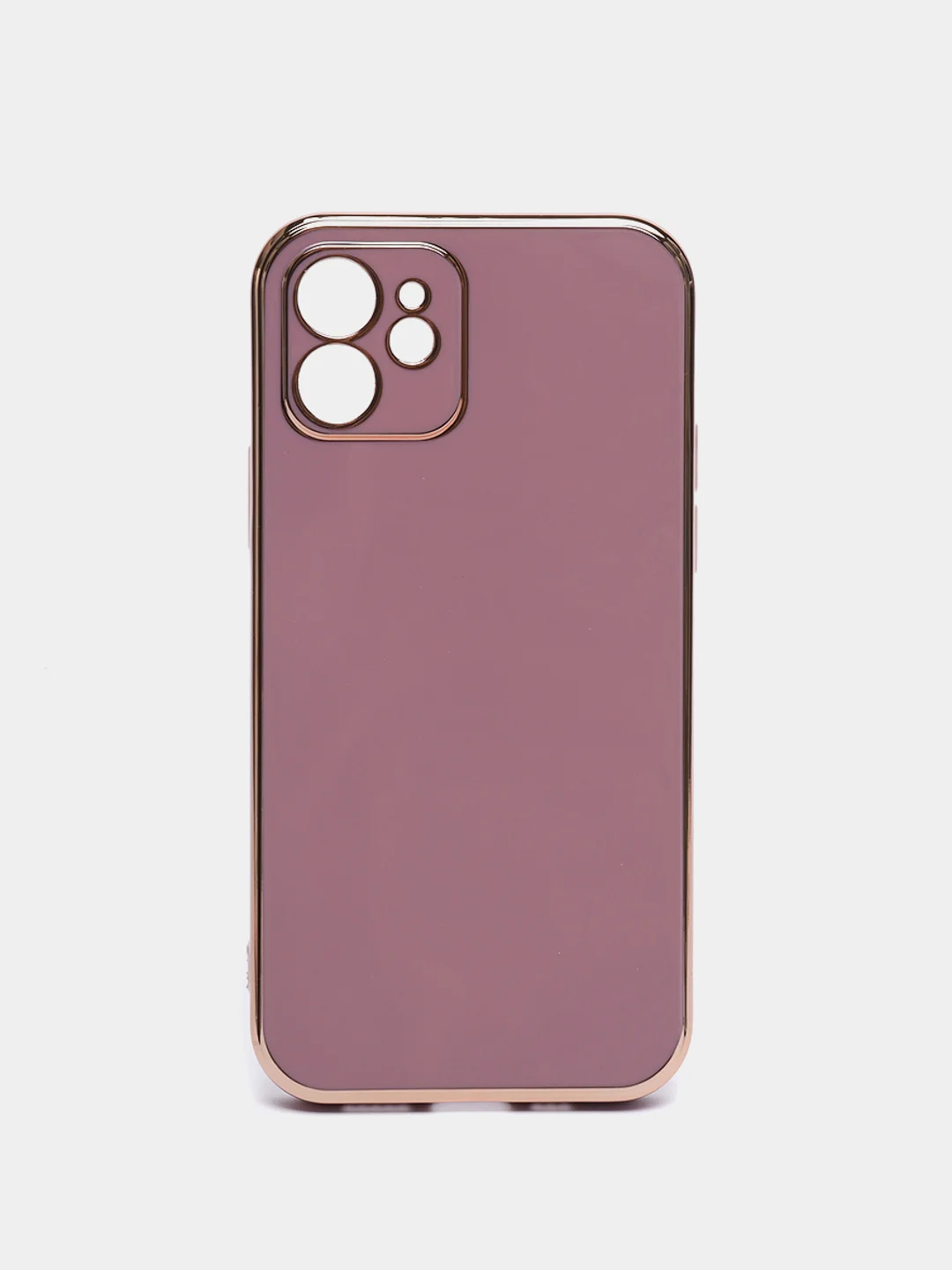 Фиолетовый чехол для iPhone 11 12 13 14 15 Pro X XS Max 7 8 XR mini Plus с защитой камеры айфон