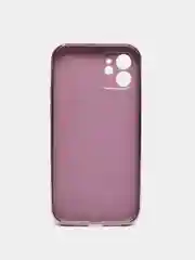 Фиолетовый чехол для iPhone 11 12 13 14 15 Pro X XS Max 7 8 XR mini Plus с защитой камеры айфон