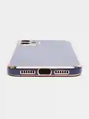 Темно-синий чехол для iPhone 11 12 13 14 15 Pro X XS Max 7 8 XR mini Plus с защитой камеры айфон