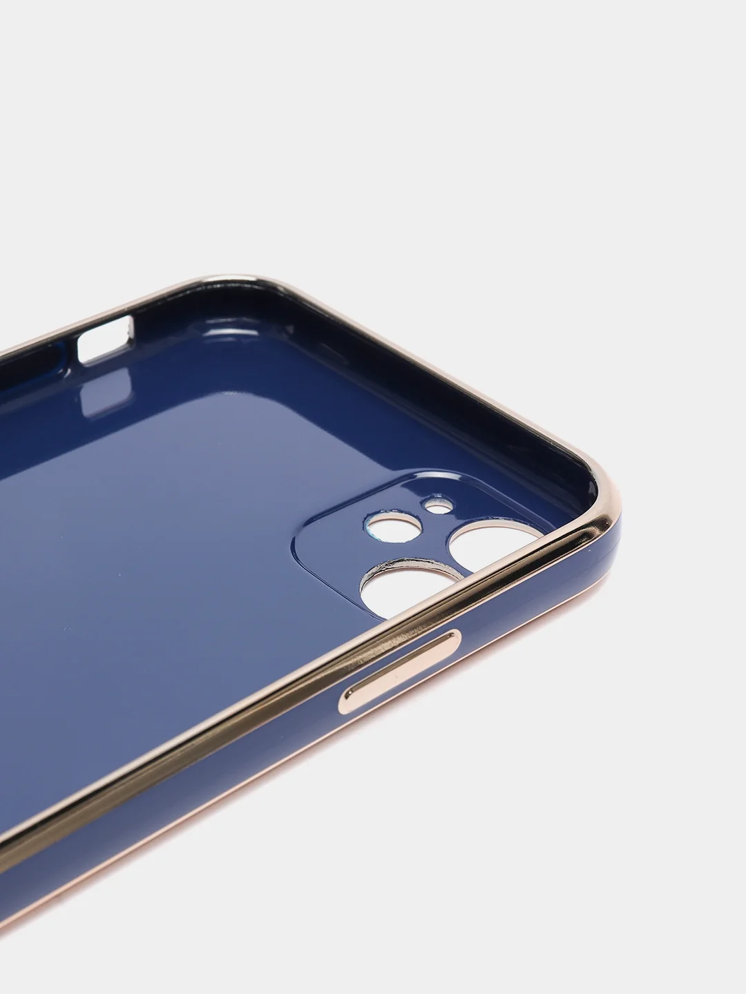 Темно-синий чехол для iPhone 11 12 13 14 15 Pro X XS Max 7 8 XR mini Plus с защитой камеры айфон