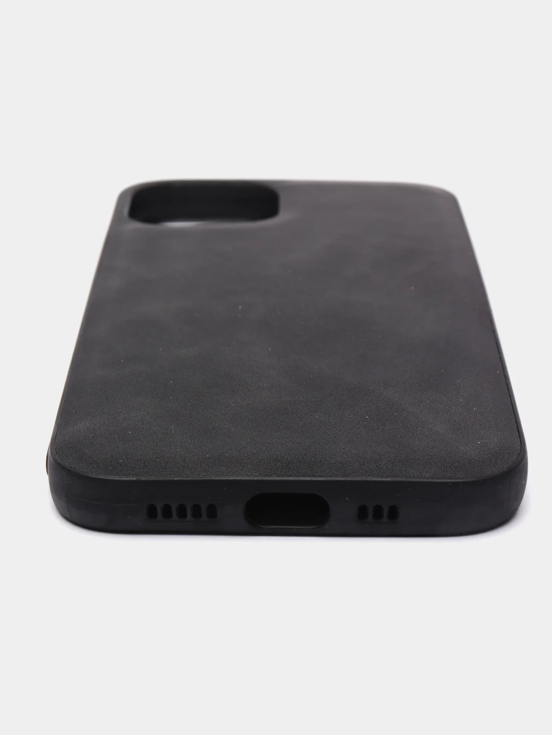 Черный чехол для iPhone 11 / 12 13 Pro Max, кожаный айфон про макс