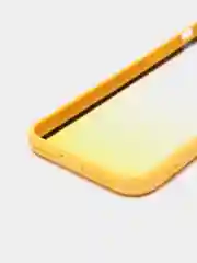 Желтый чехол для iPhone 7/8, с рожками, 6 цветов